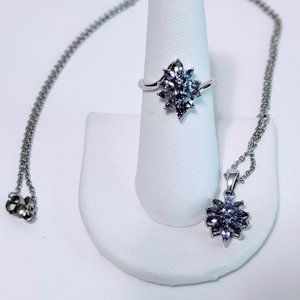 Tanzanite Ring & Necklace NEW